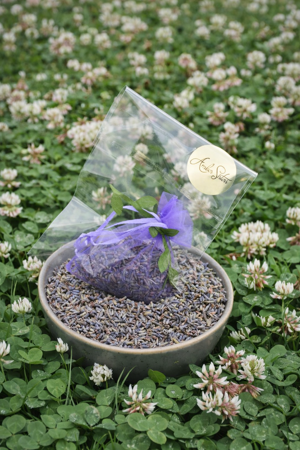 Lavender Sachet – Natural Fragrance Sachet by Amber Sisters