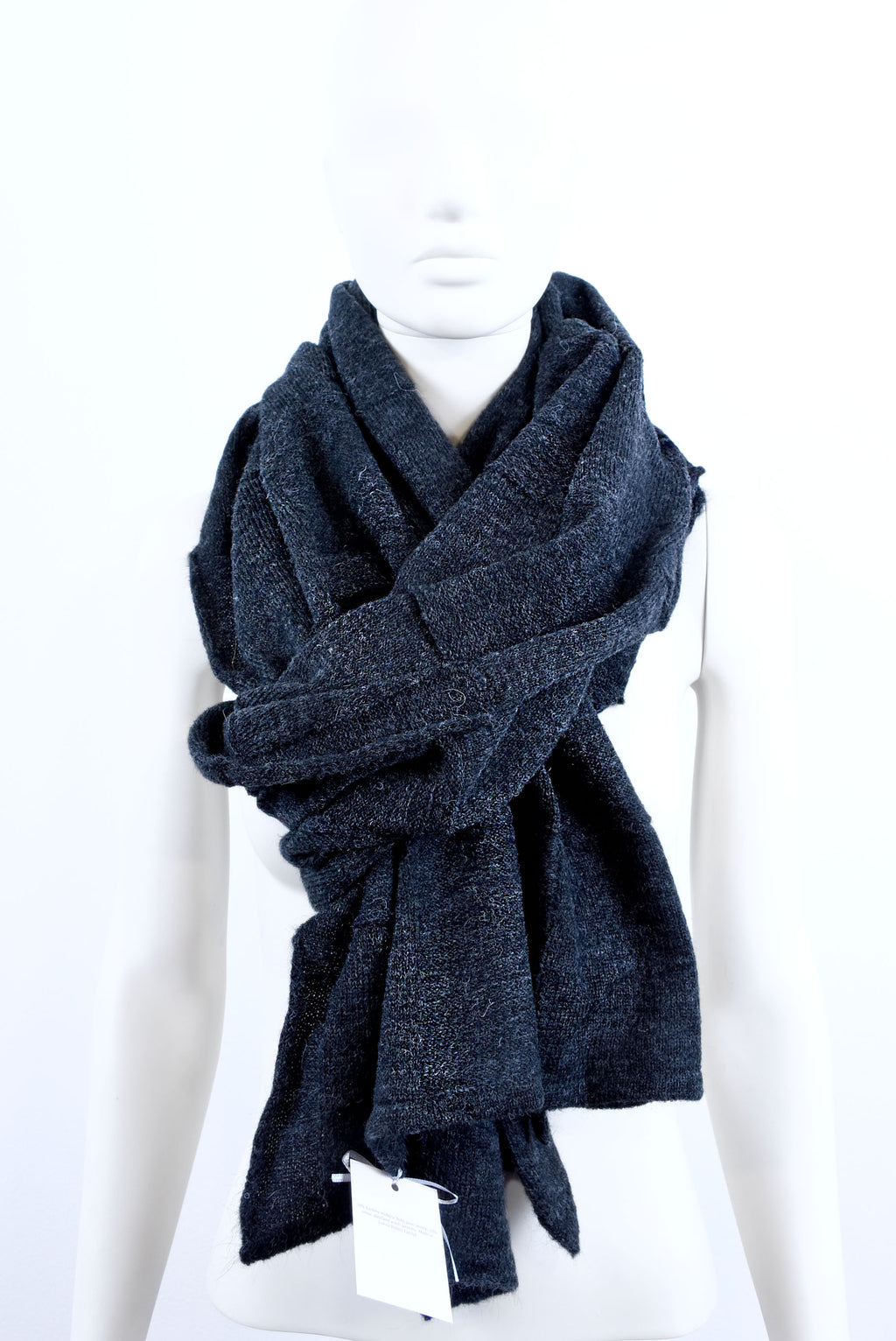 Mohair Shawl with Māra’s Pattern – Lightweight Lace Knit Wrap, Traditional Latvian Design Shoulder Scarf