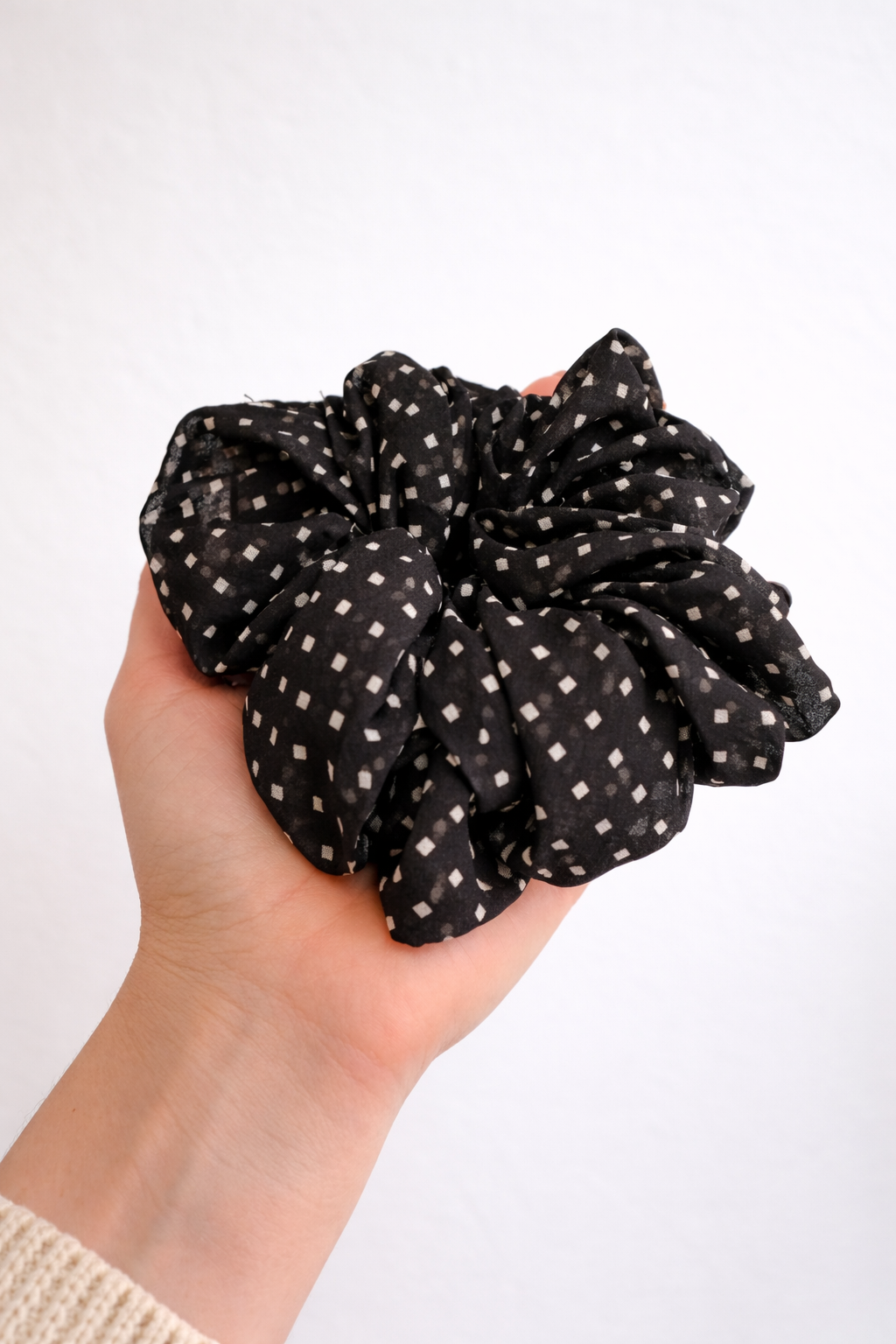 XXL Handmade Hair Scrunchie – Signature Oversized Scrunchie by Amber Sisters