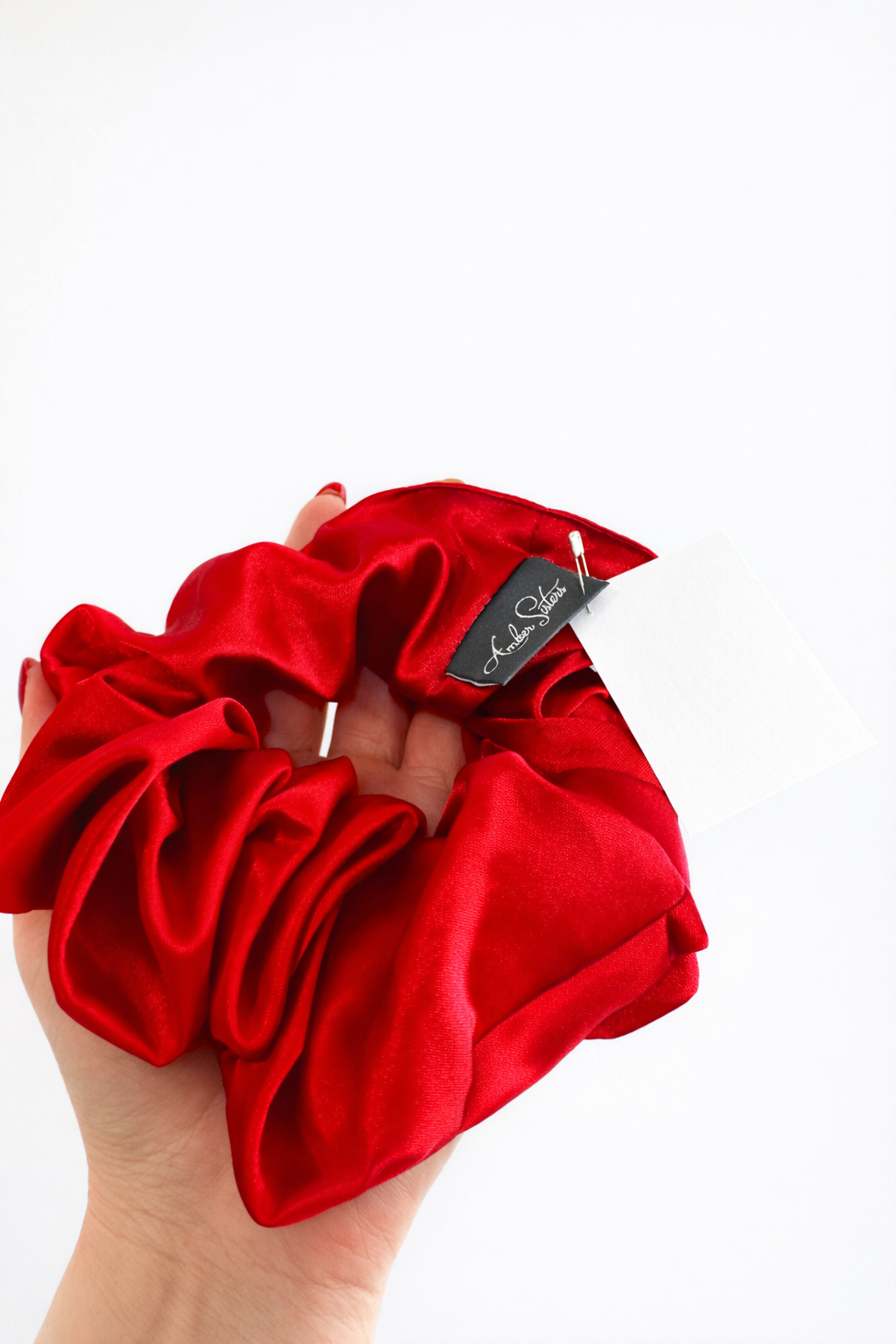 XXL Handmade Hair Scrunchie – Signature Oversized Scrunchie by Amber Sisters