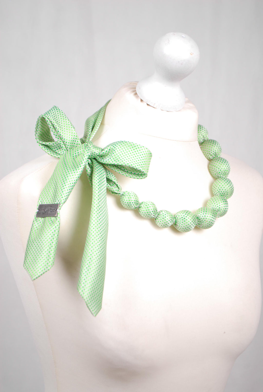 Necklace from a Tie Workshop for Small Groups (minimum 4 Participant group)