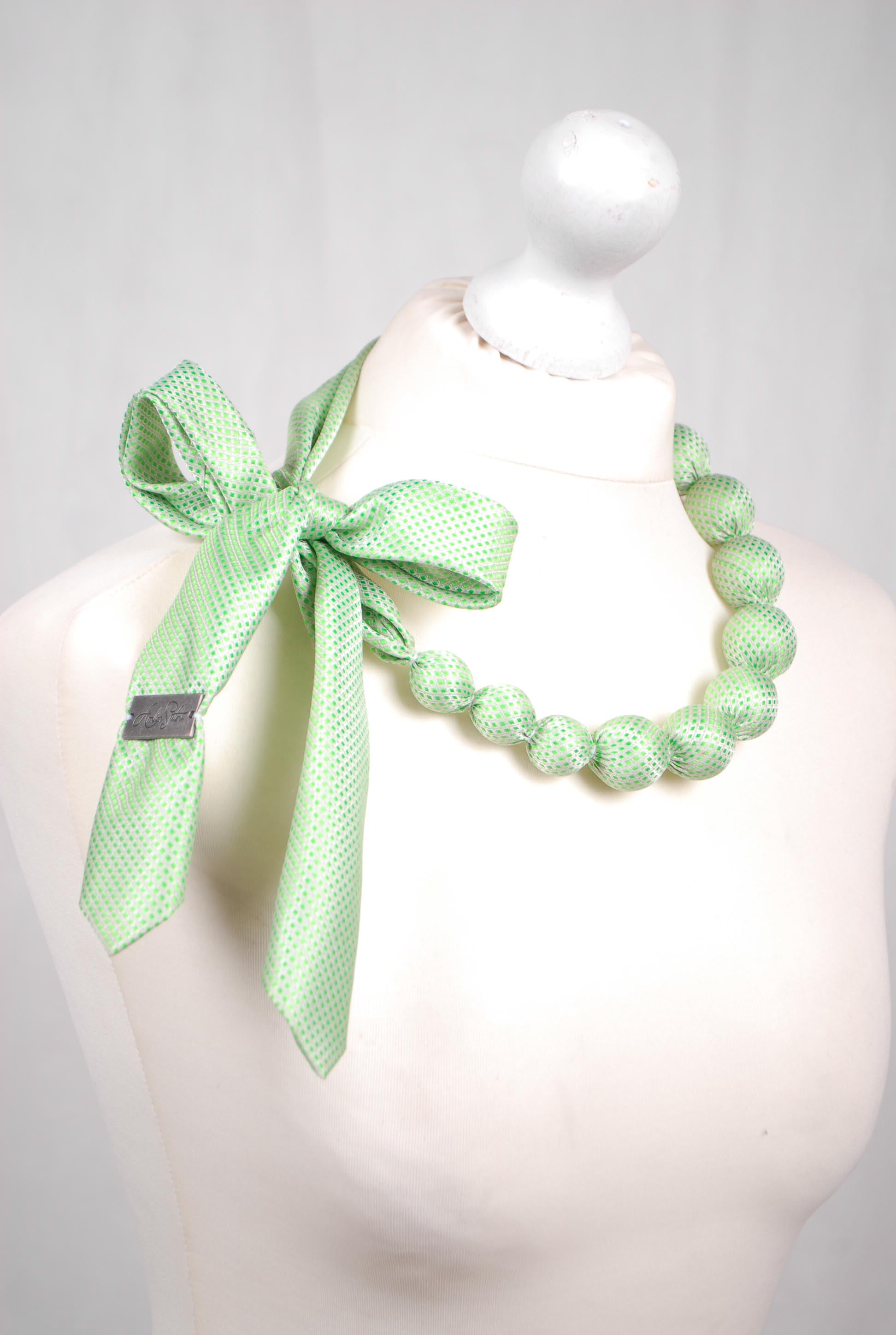 Necklace from a Tie Workshop for Small Groups (minimum 4 Participant group)