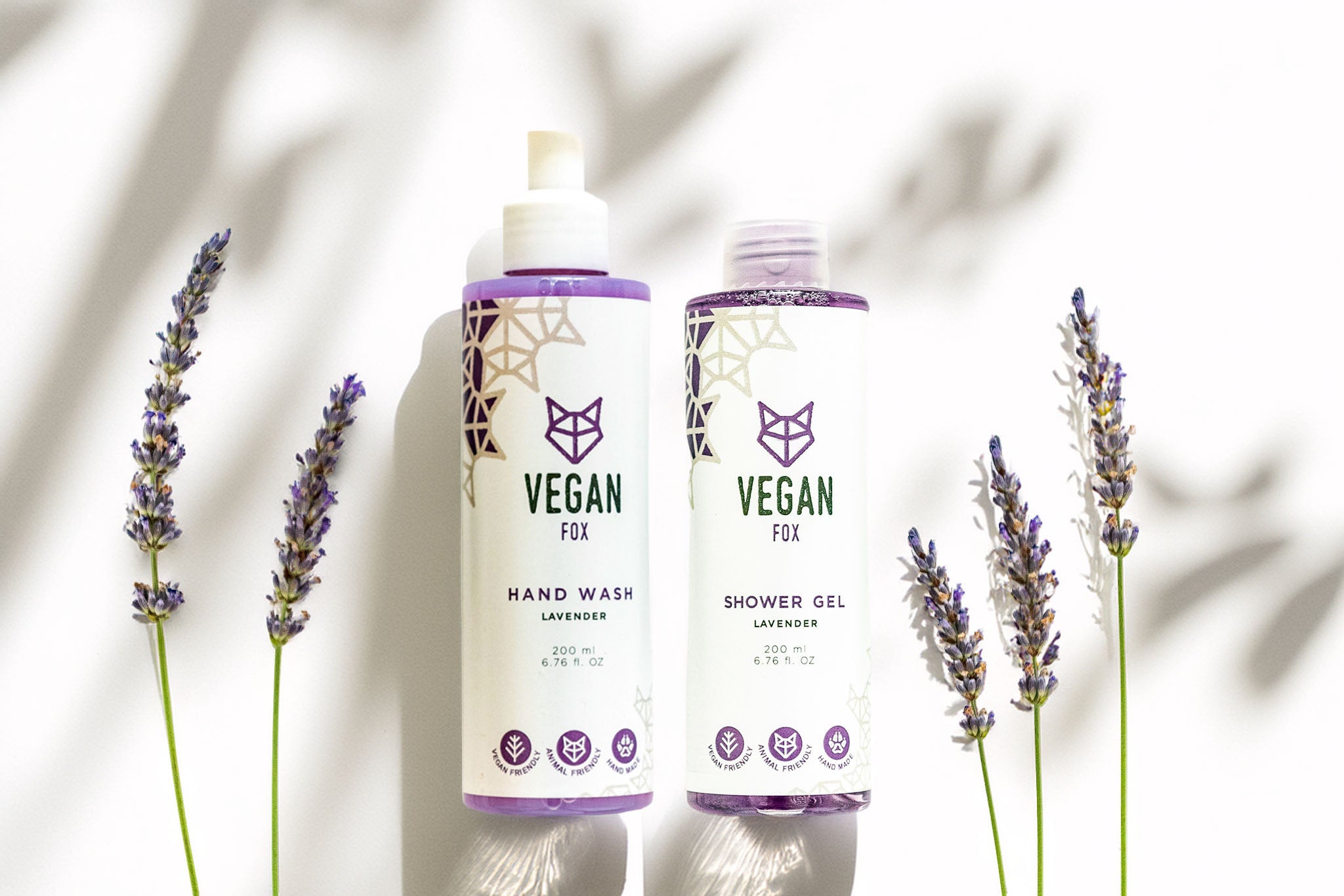 Lavender Shower & Hand Care Set – Handmade Natural Cosmetics made in Latvia