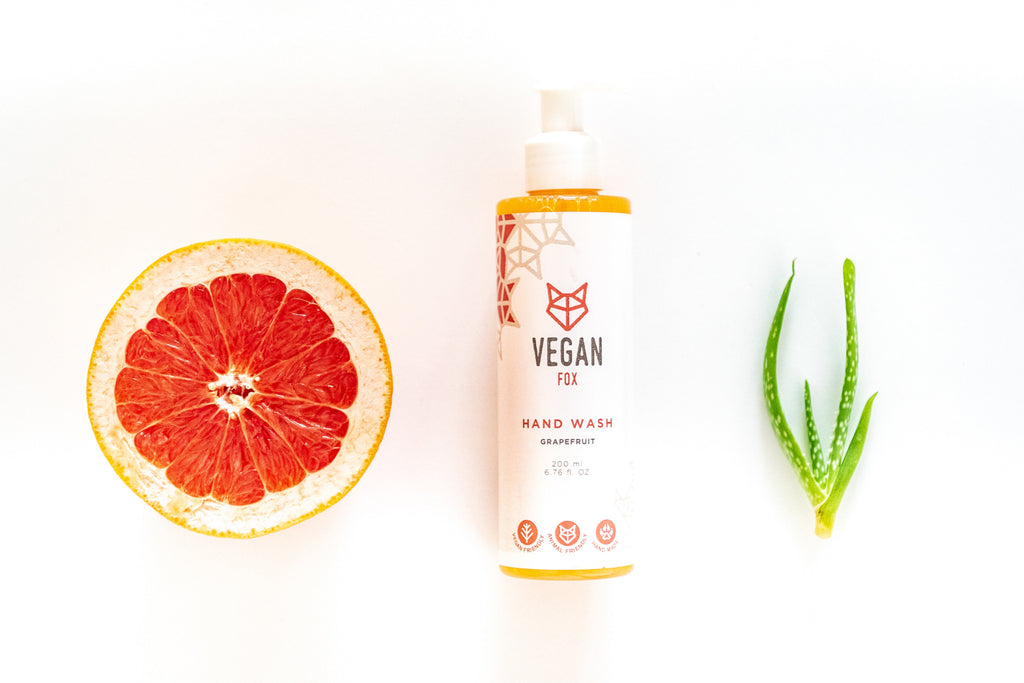 Grapefruit Shower & Hand Care Set – Handmade Natural Cosmetics made in Latvia